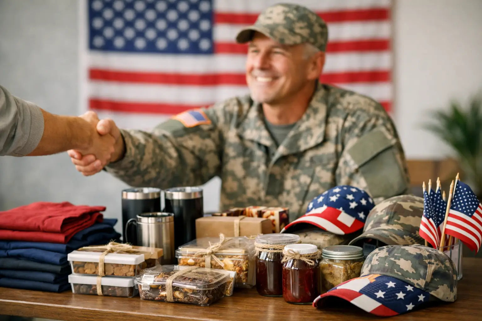 Veteran Fundraising Through Product Sales