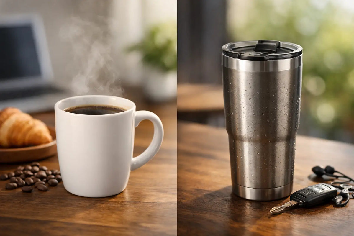 Coffee Mugs vs Tumblers: Which Fits Your Day?