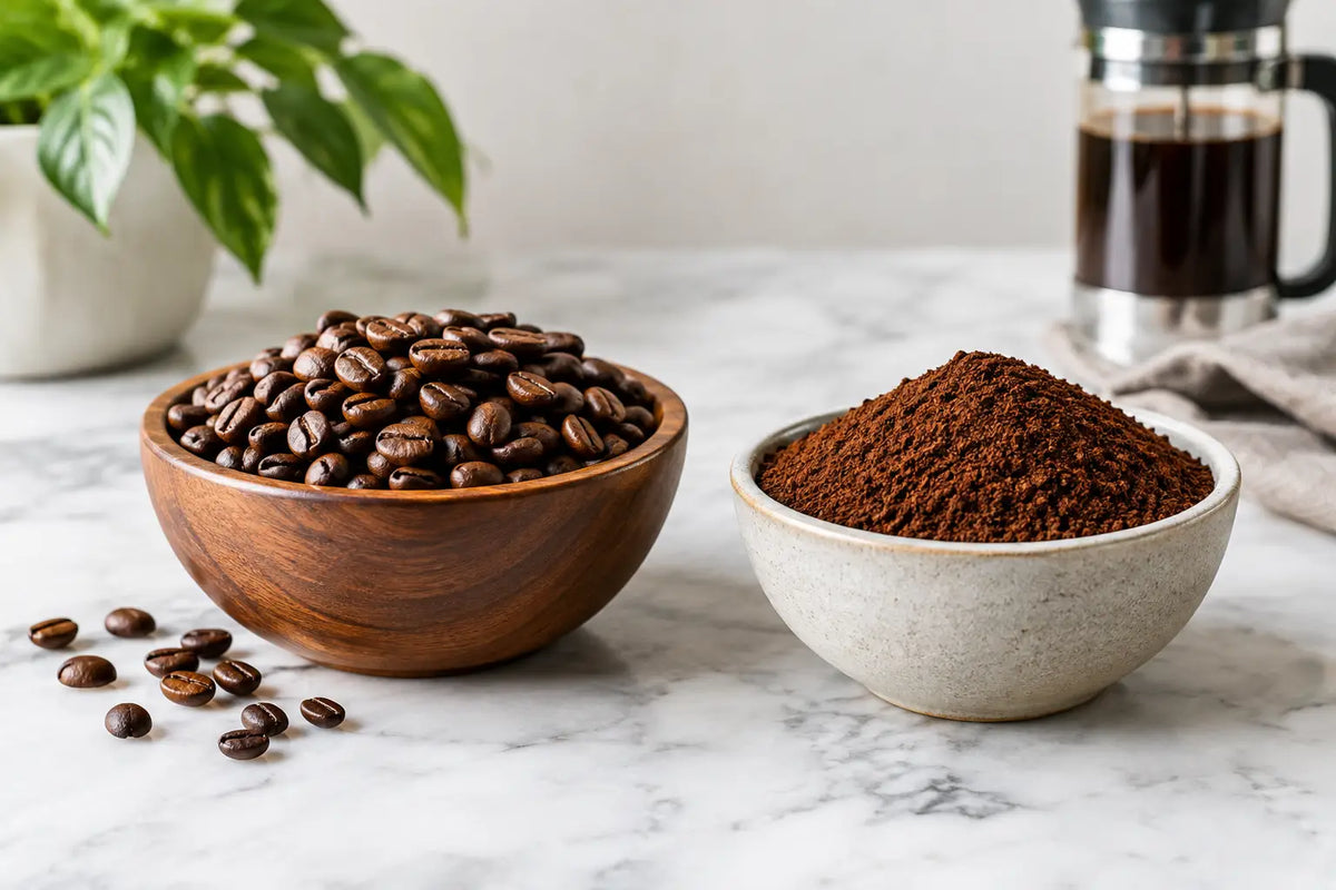 Whole Bean Versus Ground Coffee Compared
