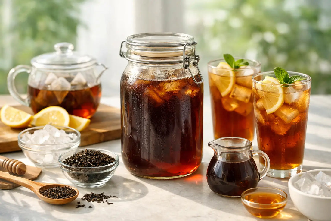 How to Make Iced Tea Concentrate at Home