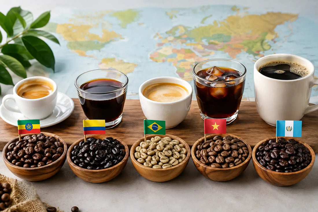 Coffee Taste Variety From Different Countries