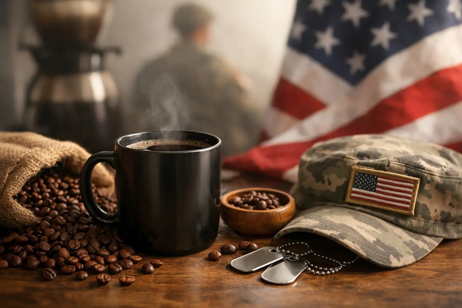 Coffee With a Mission of Supporting Veterans